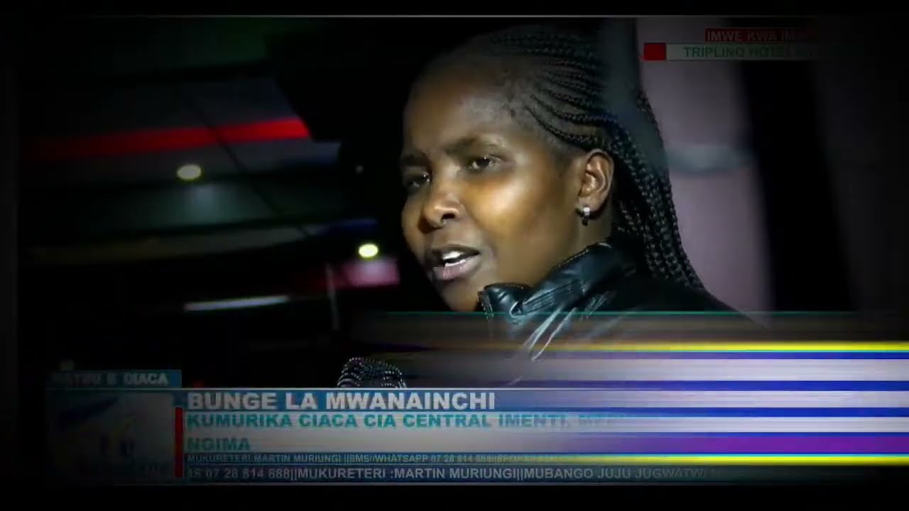 BUNGE LA MWANANCHINKOMO WARD - IMWE KWA IMWE KIMACHIA MARKET