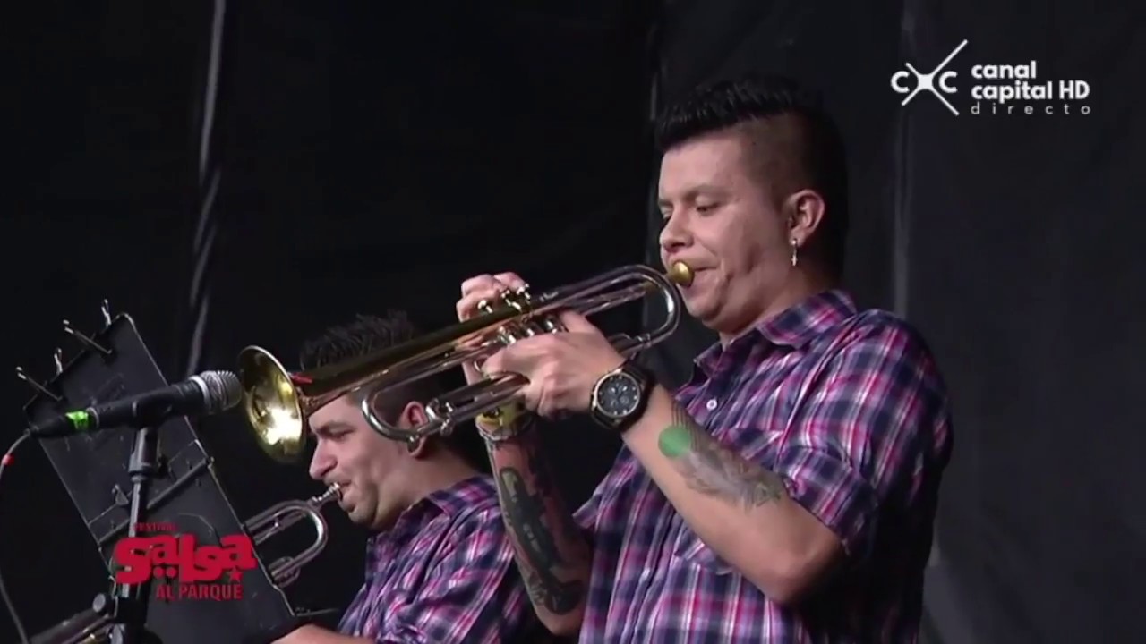 Canguil con Salsa interpretado por Aché Sonora en el Festival Salsa al Parque 20 años