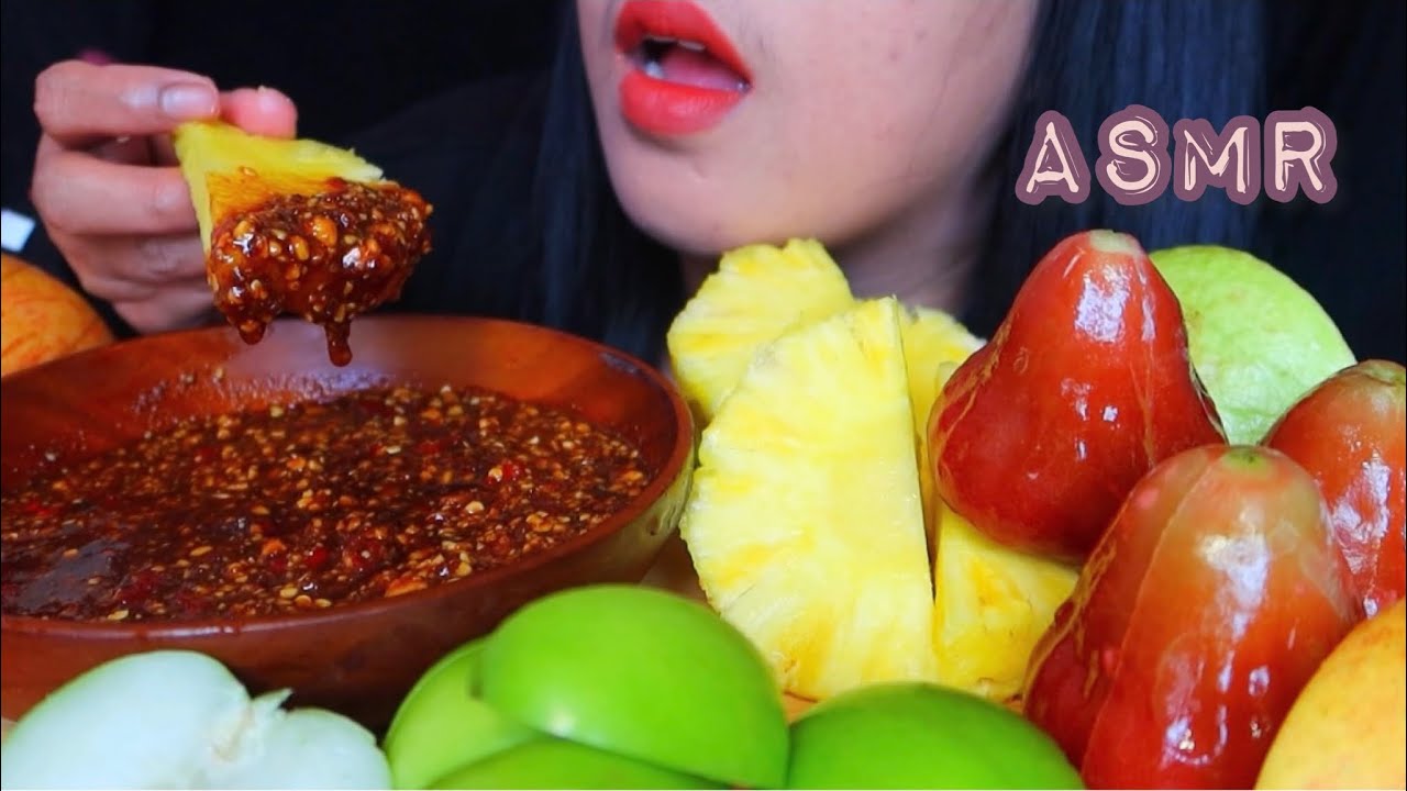 Asmr rujak buah ||mukbang Indonesia #asmrindonesia #rujakbuah #buah #mukbangindonesia #mukbang