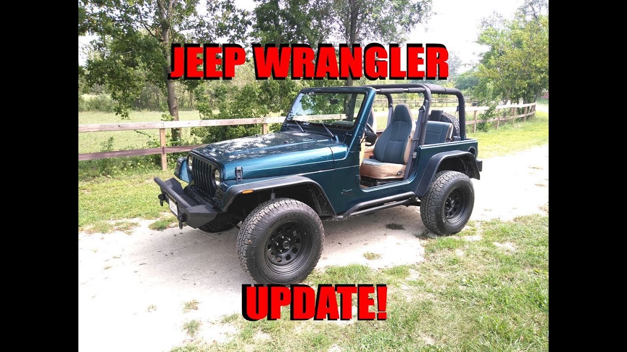 1998 Jeep Wrangler TJ Update! 2 Inch lift, MBRP Exhaust, and new interior!