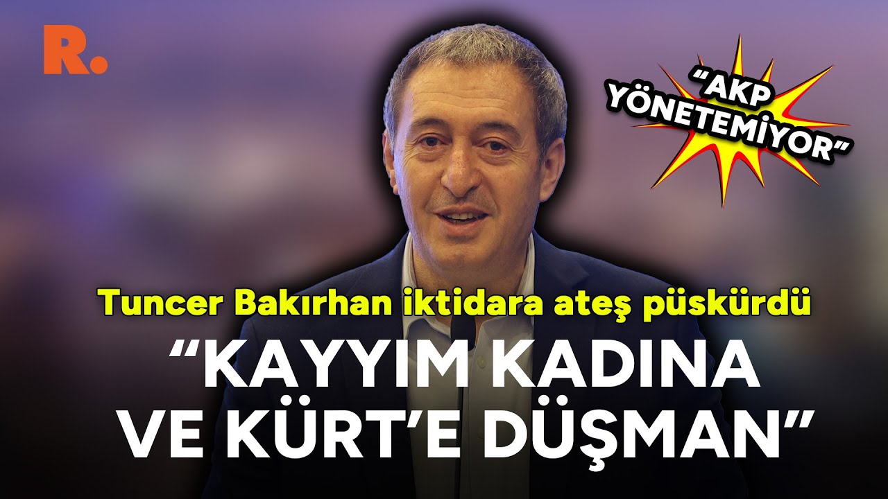 Tuncer Bakırhan iktidara ateş püskürdü "AKP yönetemiyor"