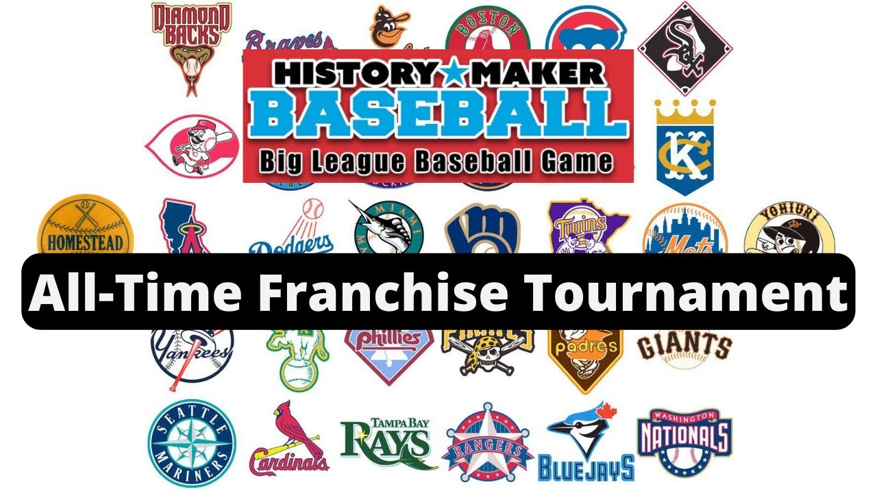 History Maker Baseball All-Time Franchise Tournament Setup