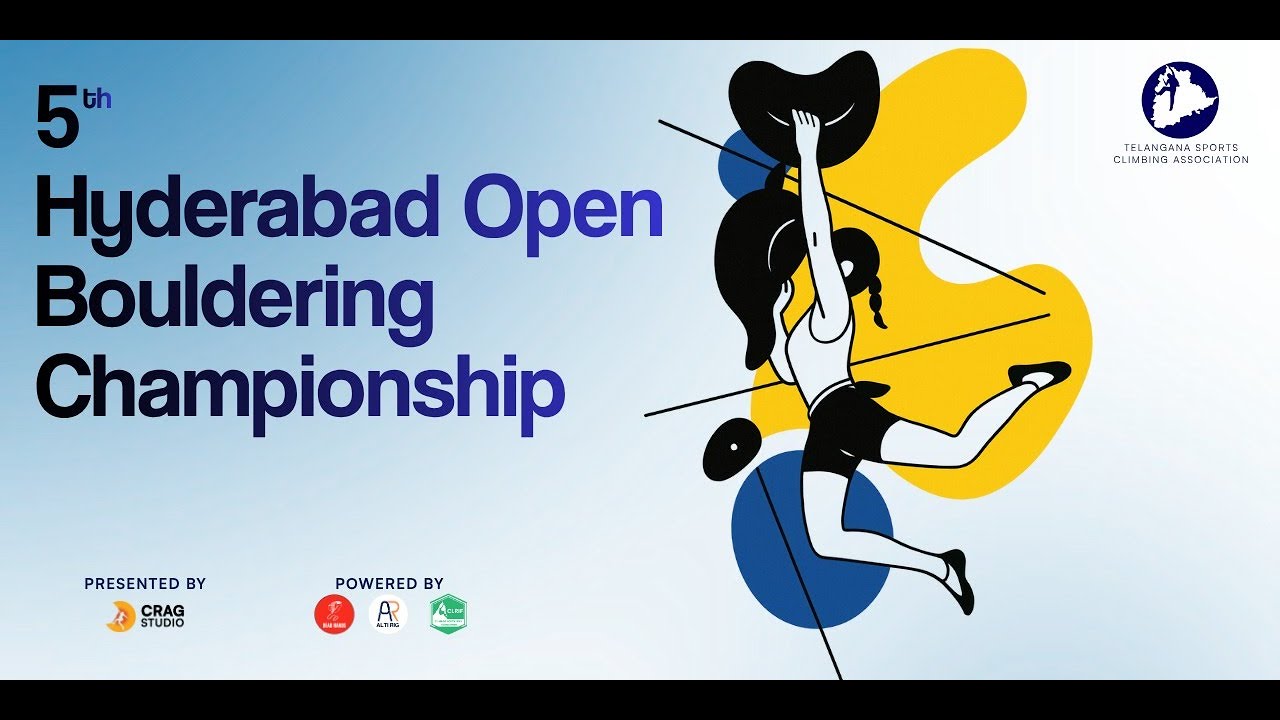 5th Hyderabad Open Bouldering Championship | Competition Highlights & Winners 🧗‍♂️