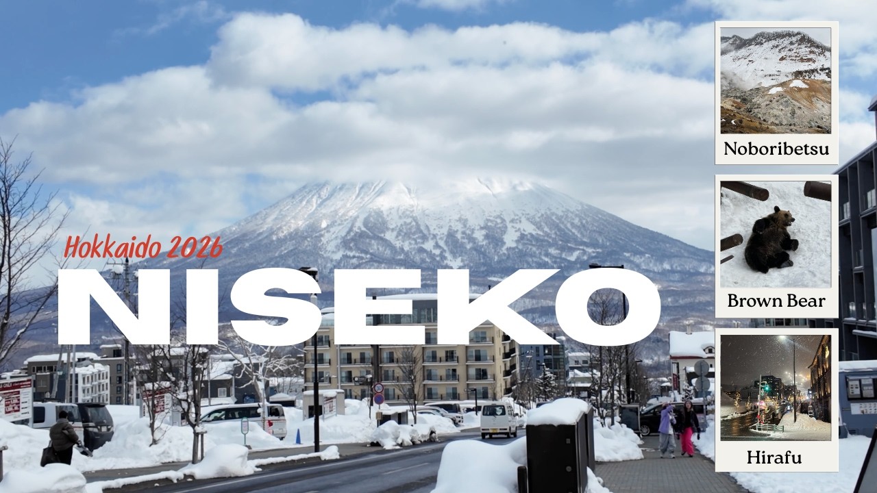 เที่ยว Hokkaido Niseko Noboribetsu หิมะฉ่ำๆ วิวหลักล้าน ฉบับเดินทางด้วยรถตู้ Part 1