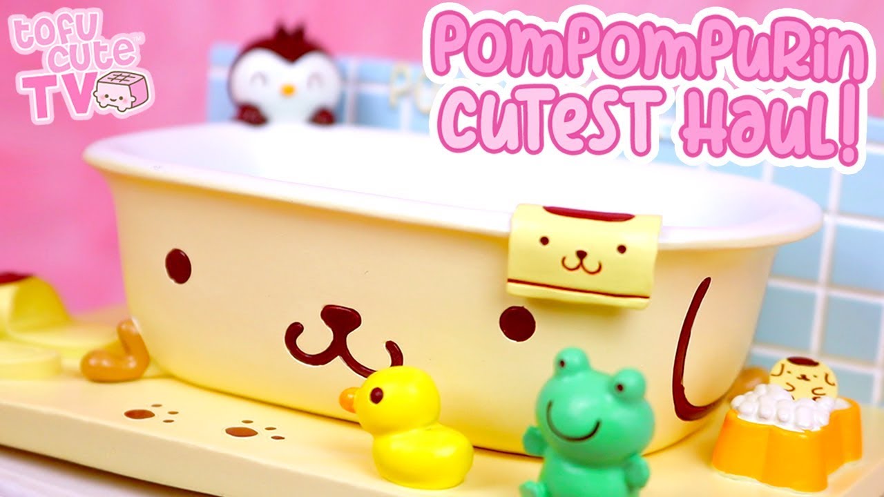 Best POMPOMPURIN Haul! ♡ Sanrio Japan Haul from ARTBOX | TOFU CUTE TV