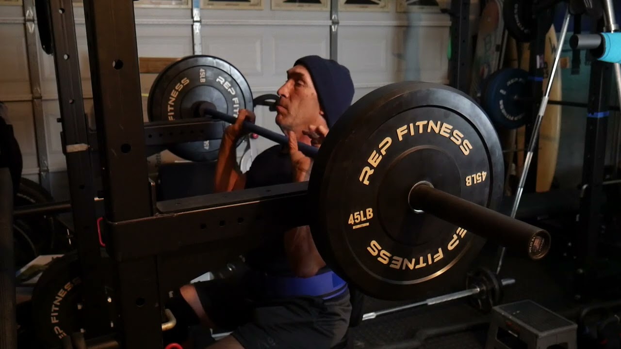 Shoulder Presses at 64 not there yet.