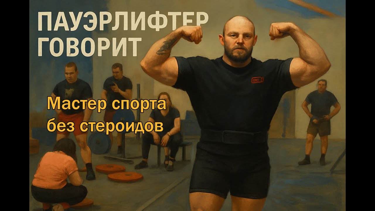 Пауэрлифтер говорит: Мастер спорта без стероидов