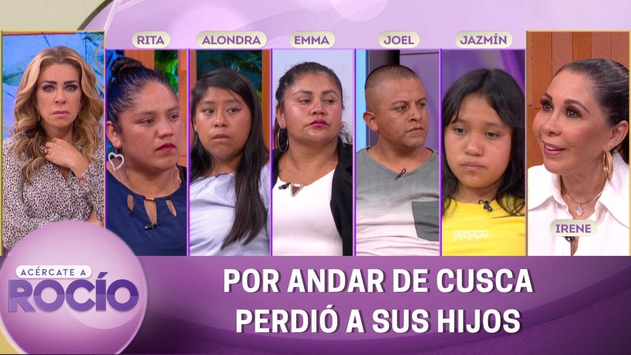 Por andar de cusca perdió a sus hijos. | Programa del 31 de octubre del 2022 | Acércate a Rocío