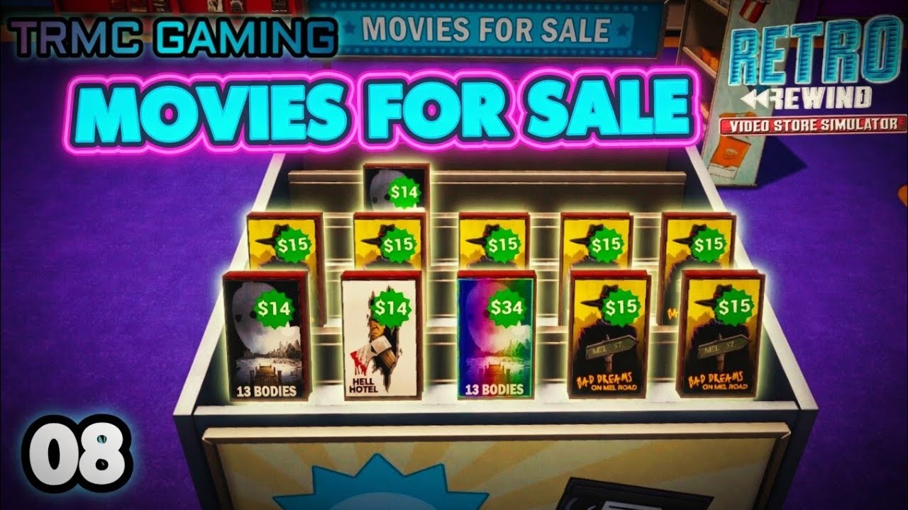 TRMC GAMING - We Can SELL Movies Now!
