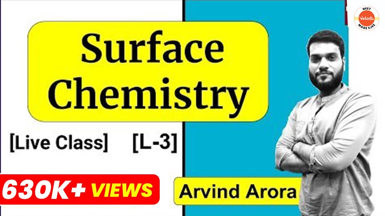 (L-3) Freundlich Isotherm || Effect of Temperature & nature of Adsorbate on Adsorption || NEET JEE