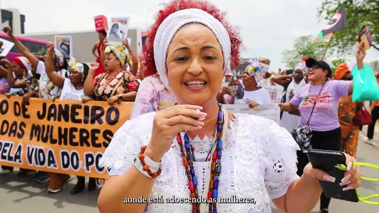 MINI DOCUMENTÁRIO MARCHA NACIONAL DAS MULHERES 2025
