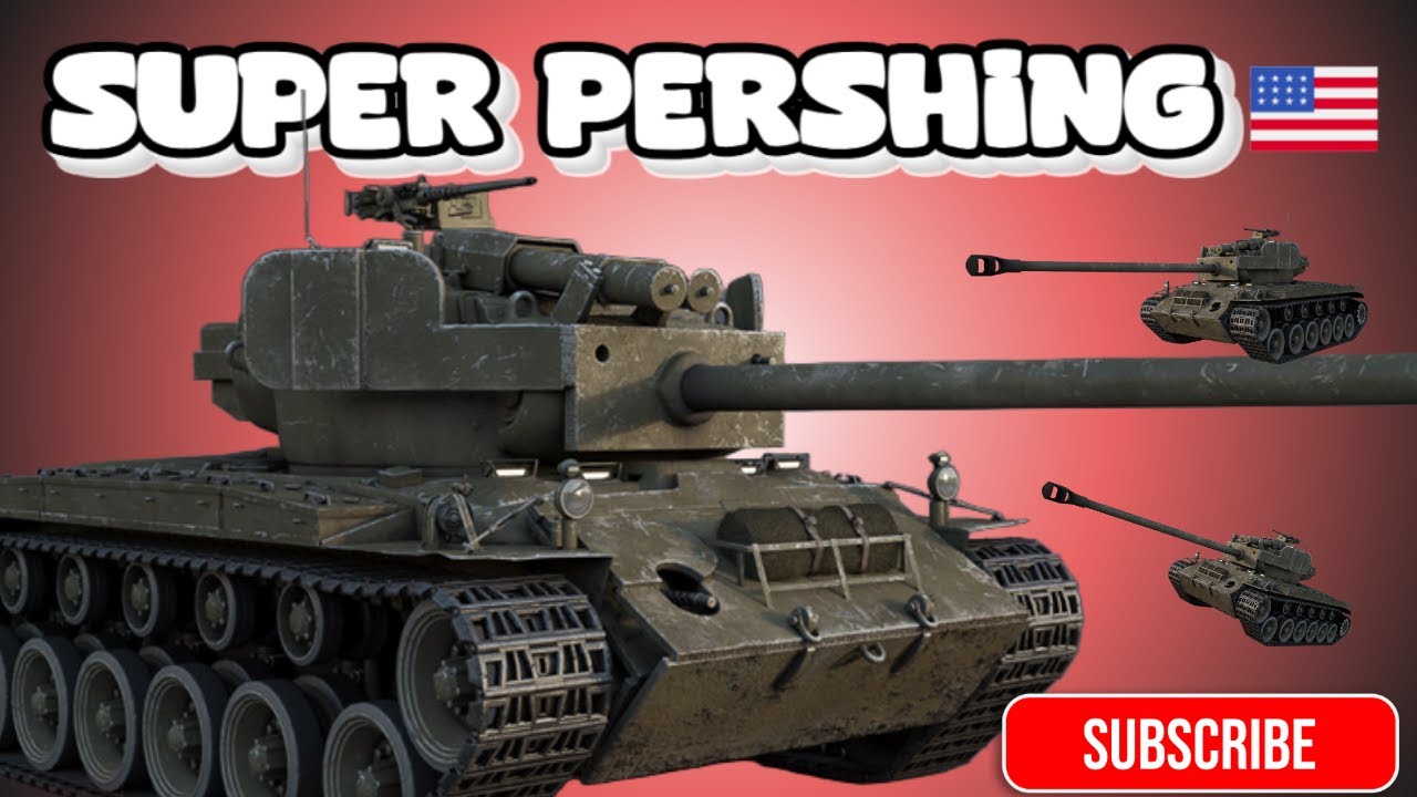 NOTHING STOPS THE SUPER PERSHING - War Thunder gameplay