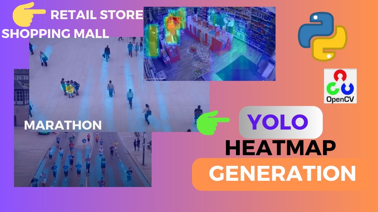 YOLO Object Detection & Tracking: Generating Heatmaps Tutorial . Using Ultralytics for Heatmap.