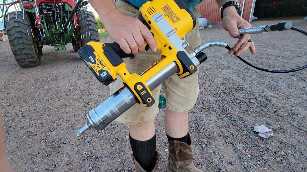 Way Better Battery Grease Gun Dewalt