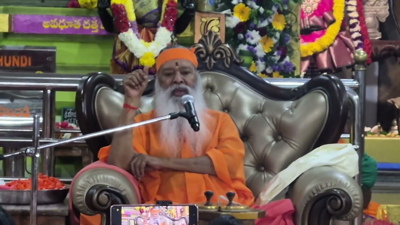 Sri Sri Ganapathy Sachchidananda Swamiji – Kadiri Marakatha Mahalakshmi Temple ,Bhagavad Gita Spech 