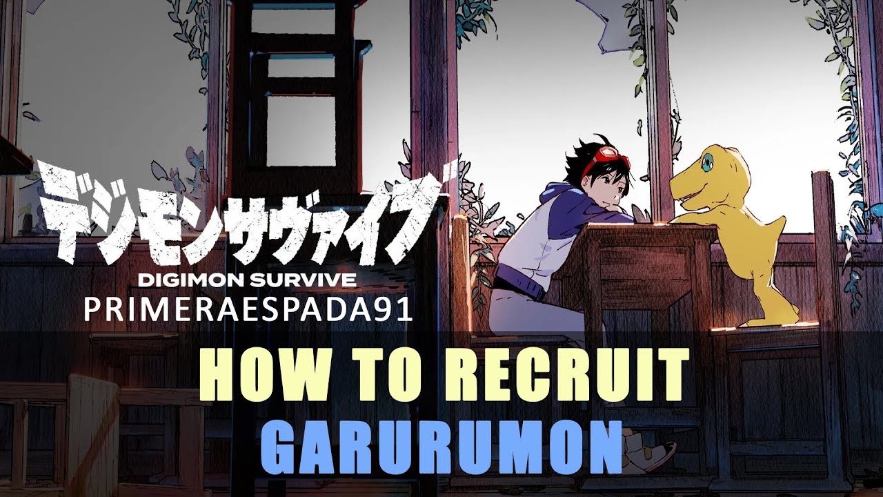 Digimon Survive: Recruiting Garurumon