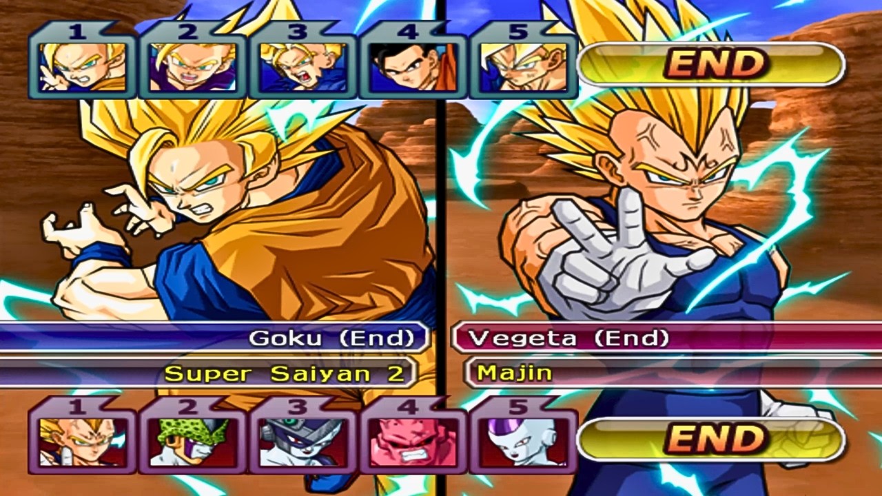 Бои, которые он вёл в BDZ (команда против команды) - Геймплей Dragon Ball Z Budokai Tenkaichi 3 4...