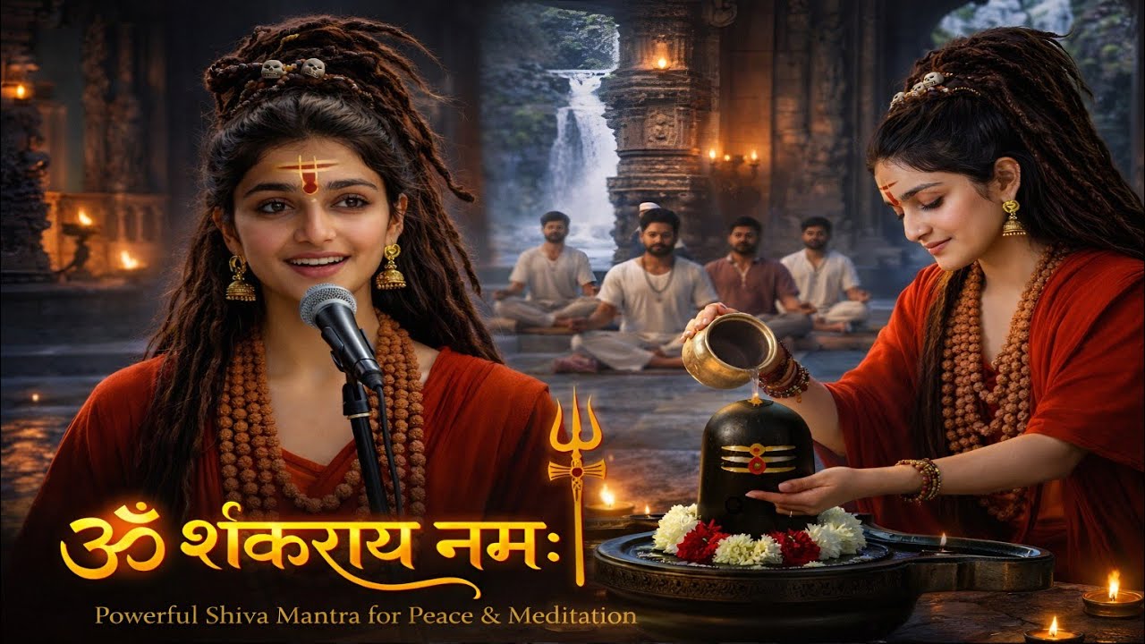 ॐ शंकराय नमः | Powerful Shiva Mantra for Peace & Meditation #mahadev #bholenath #shiv #song #bhajan 
