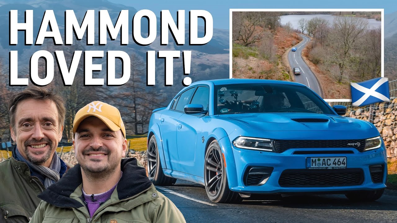 Richard Hammond discovers the greatest road he has NEVER driven | V8 road trip Pt.2