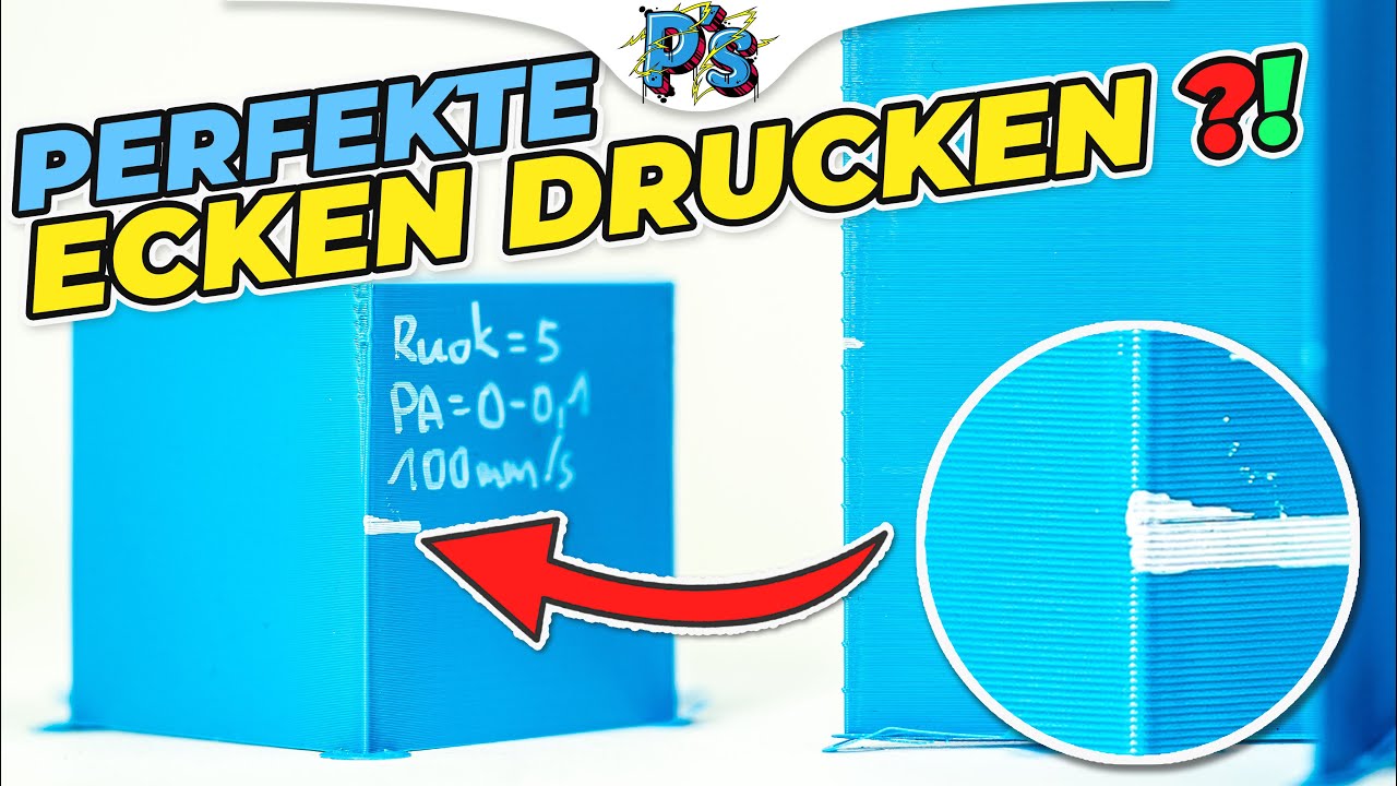 PERFEKTE Ecken! So druckst du optimale KANTEN an jedem Bauteil!