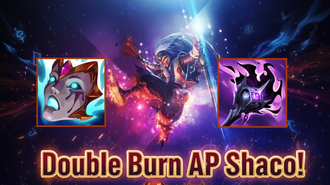 Double Burn AP Shaco Build! S15 Emerald Ranked [League of Legends] Full Gameplay - Infernal Shaco
