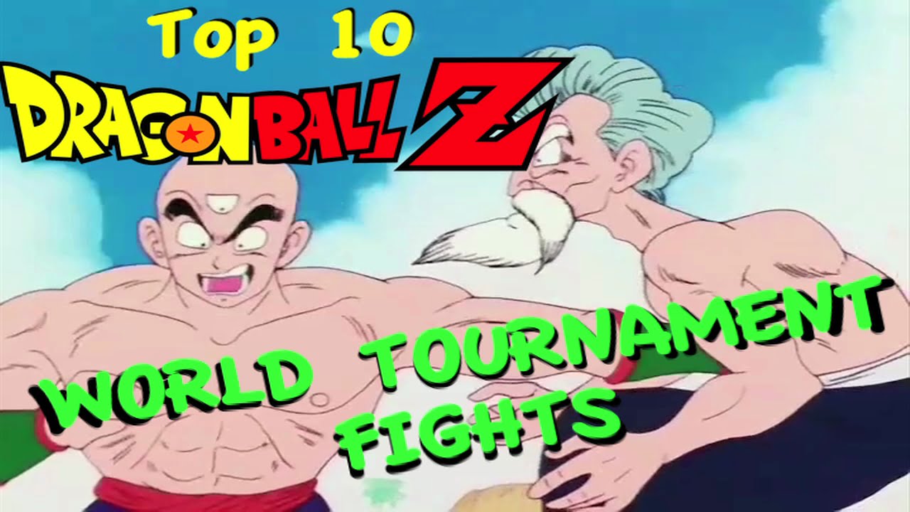 Top 10 DRAGON BALL Z World Tournament Fights