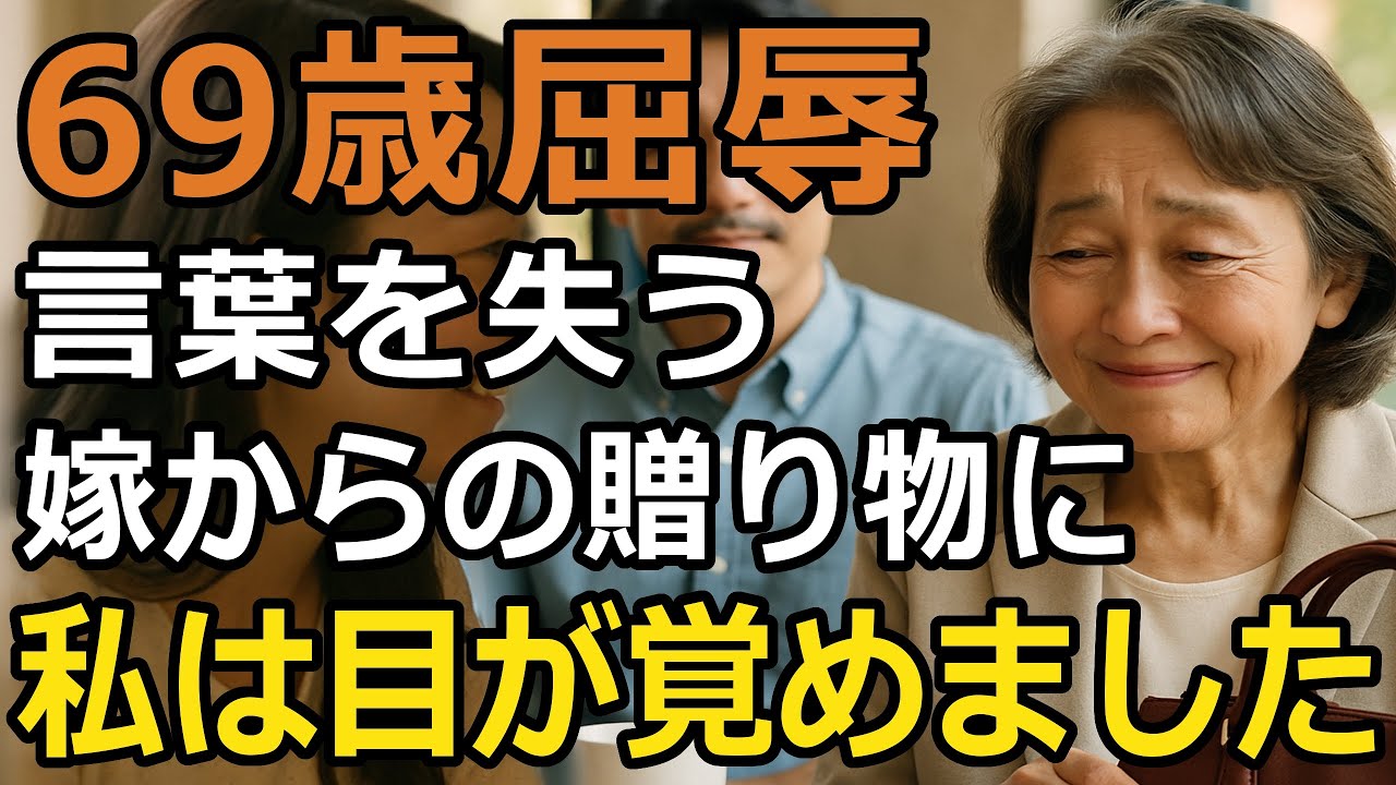 「お義母さんに丁度いい」母の日に嫁から渡された無神経な贈り物と言葉！もうさようなら【60代以上の方へ/シニア】