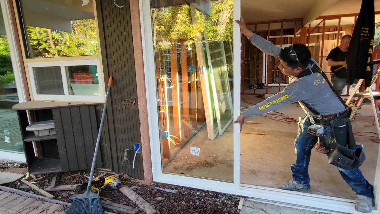 como instalar una puerta exterior. #instalar #puertascorredizas #como #puertasexteriores #usa