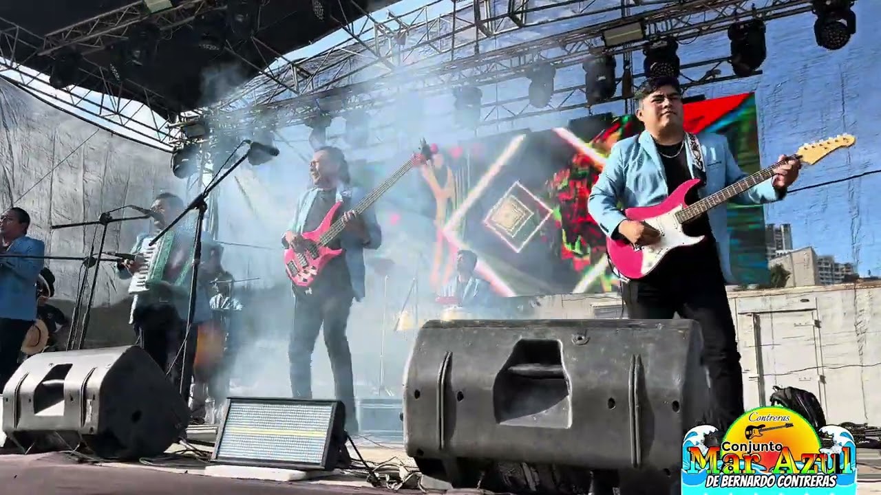 MAR AZUL de Bernardo Contreras ( EVENTO DEL C.U.A caléntanos unidos de Acapulco/ Cumbia mar azul