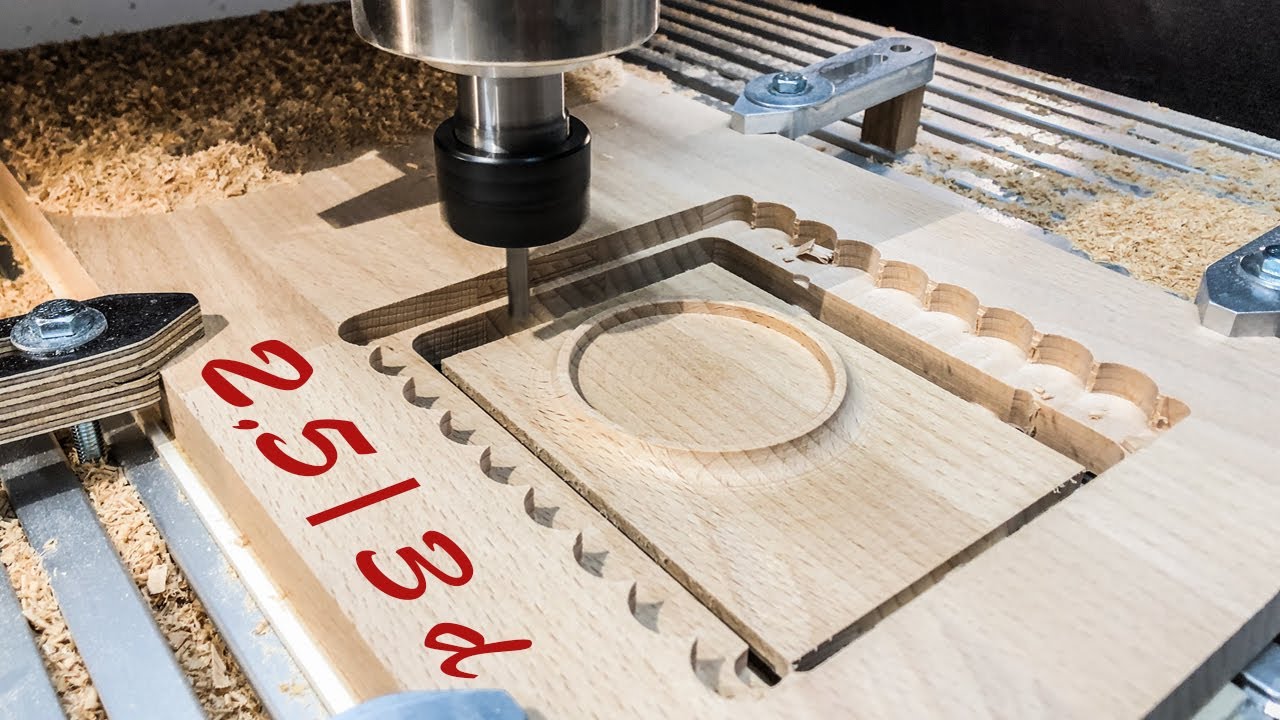 3D Fräsen Workflow | 4 Fräser - einmal abnullen | CNC Fräsen mit Werkzeuglängensensor