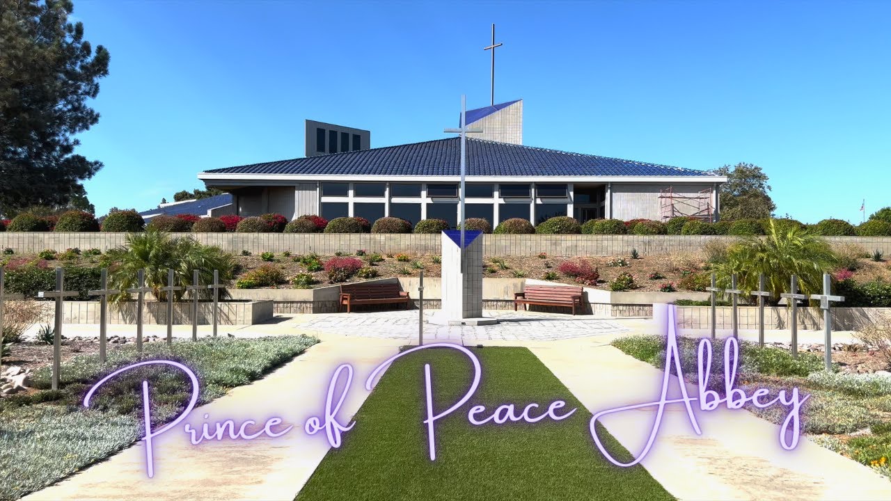 Prince of Peace Abbey Walking Tour (Oceanside, California) [4K]