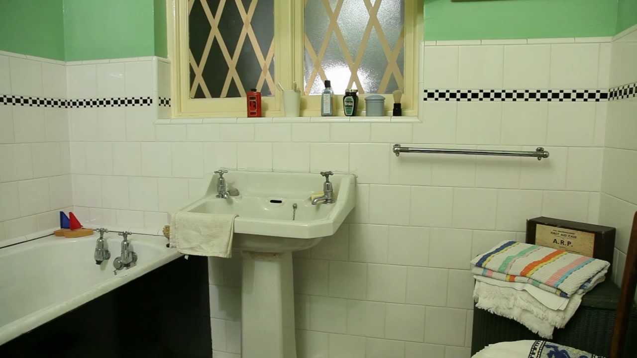 The 1940s House: The Bathroom and Toilet