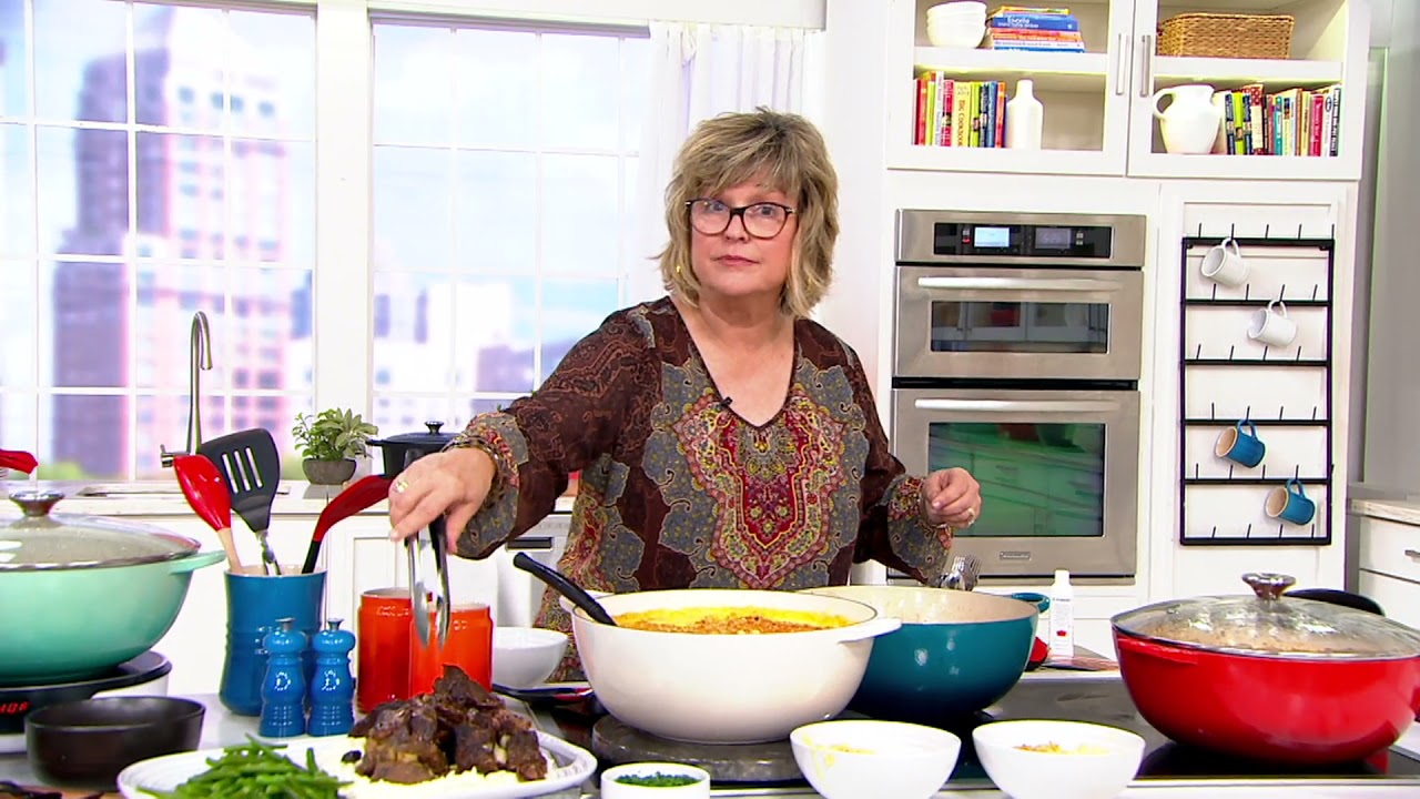Le Creuset Cast Iron 7.5-qt Classic Chef's Oven with Glass Lid on QVC