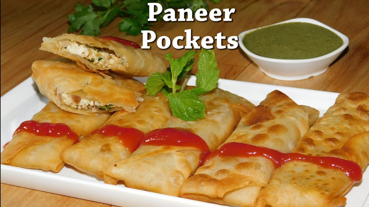 Paneer Pockets | बच्चों के लंचबॉक्स के लिए स्वादिष्ट रेसिपी |  पनीर पॉकेट रेसिपी | #MomsYummyCooking