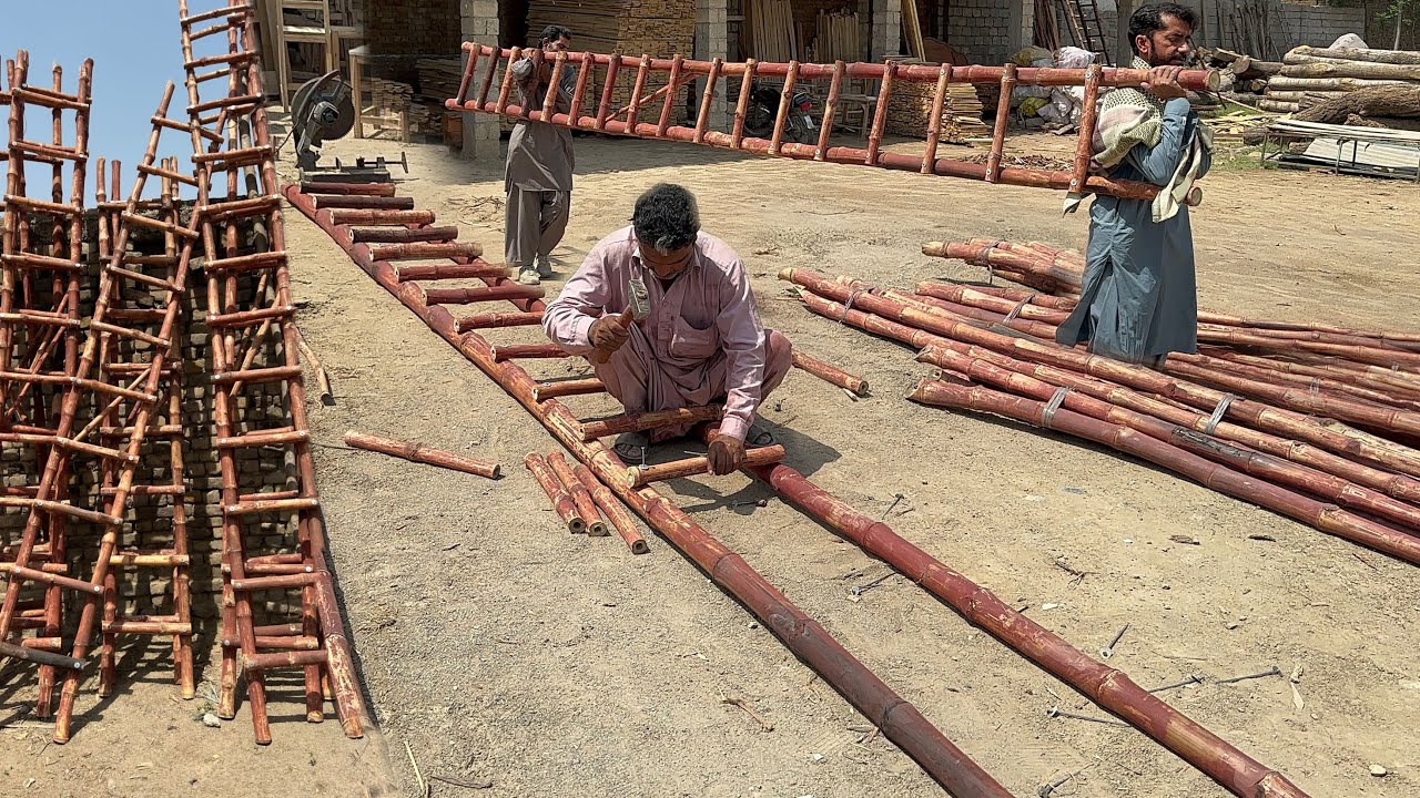 Old-School Carpentry: Making a Wooden Stair by Hand