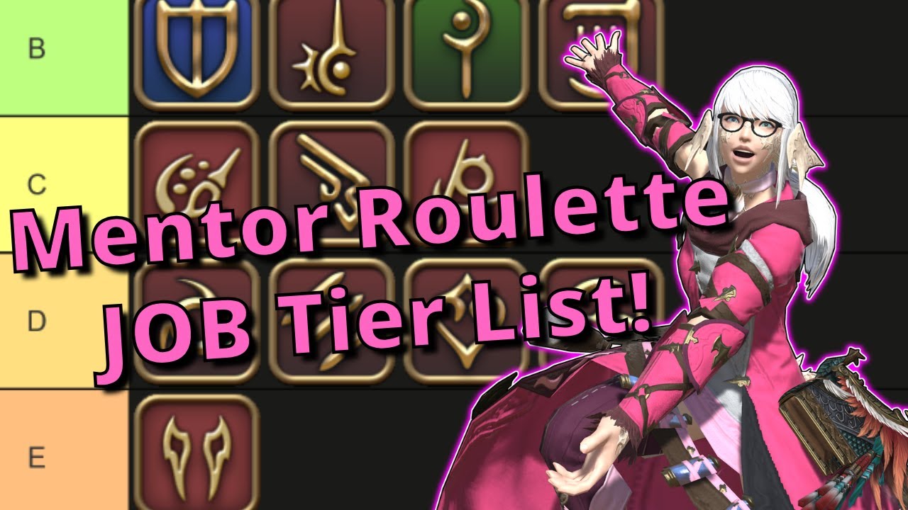 The Best and the Worst Jobs to run Mentor Roulette with in FFXIV Dawntrail! Tier List