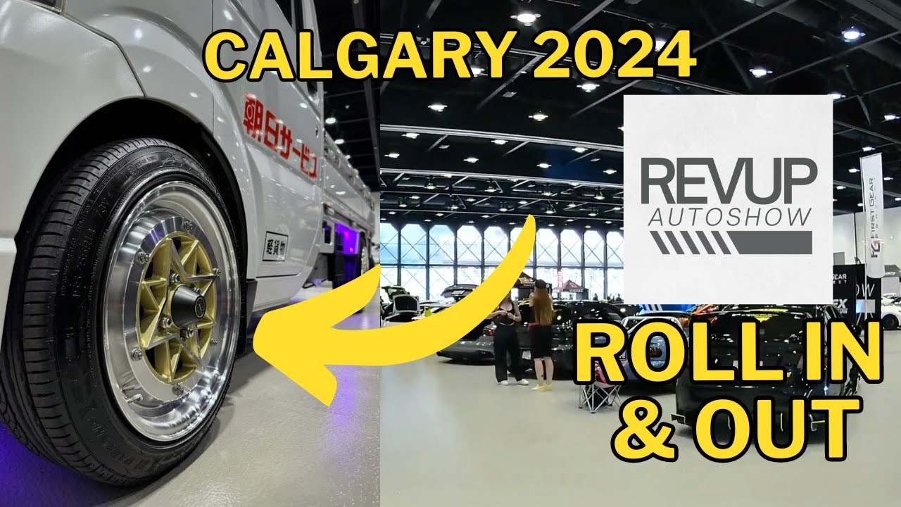 RevUp Auto Show Calgary 2024 Roll In & Out | Suzuki Carry DA63T