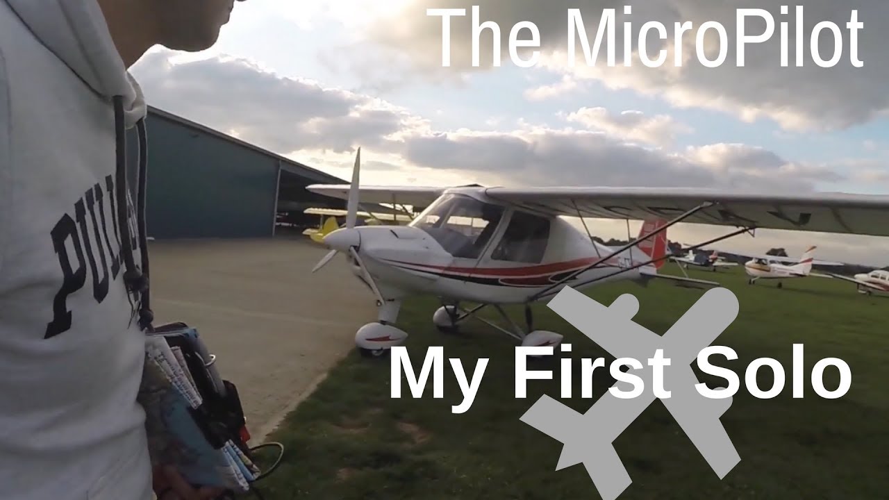 Going solo in a  c42 microlight - The MicroPilot