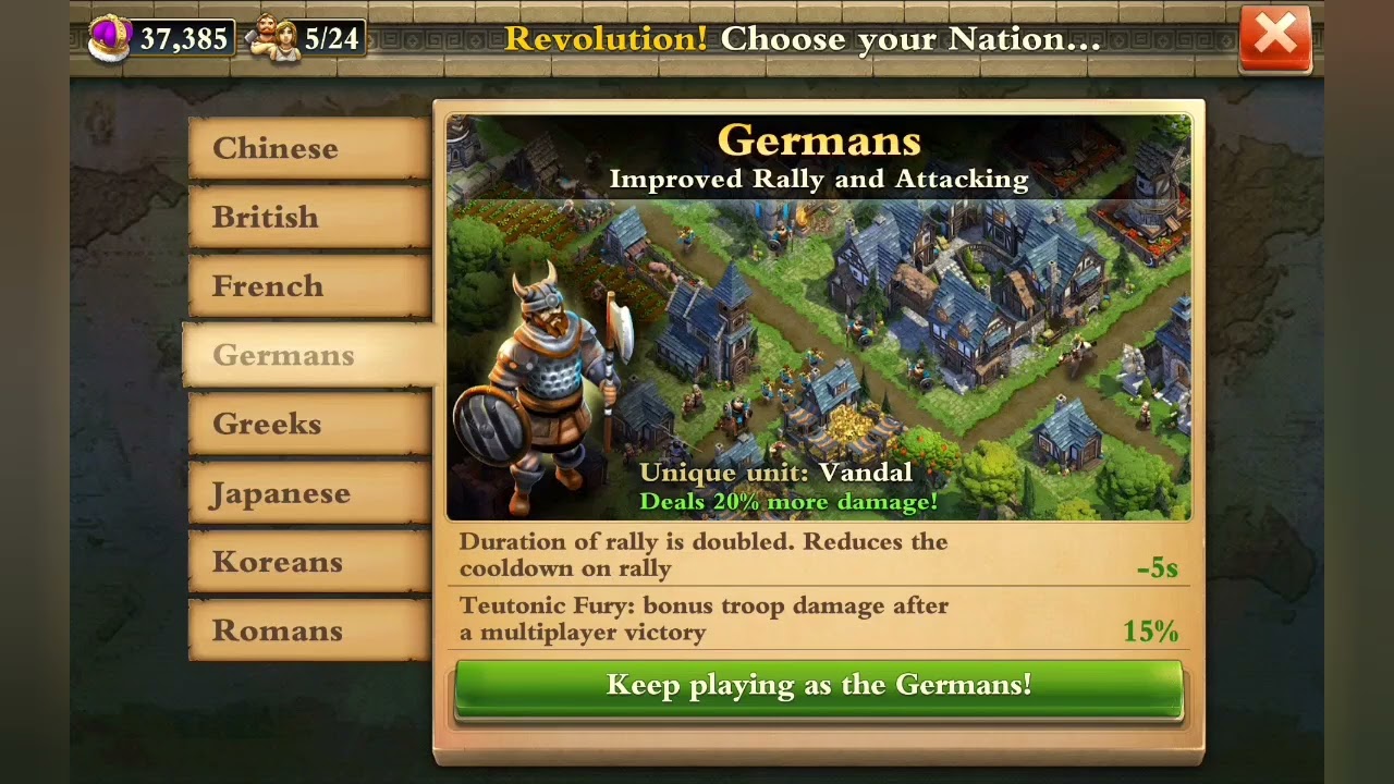 Dominations, what are the best nations now?