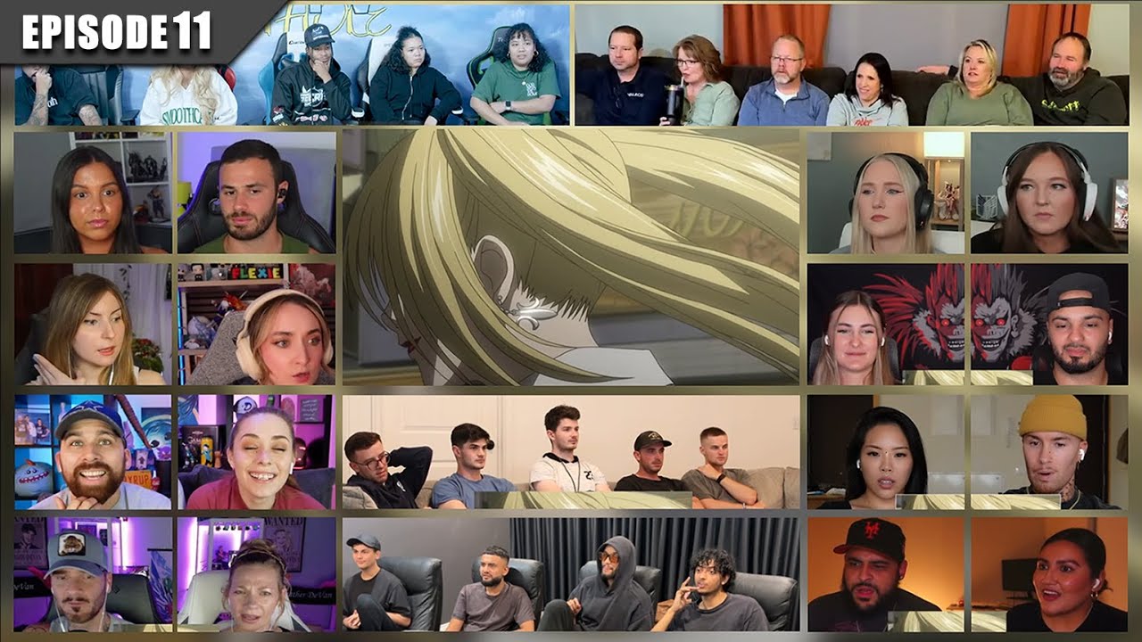 [Full Episode] Death Note Episode 11 Reaction Mashup | デスノート