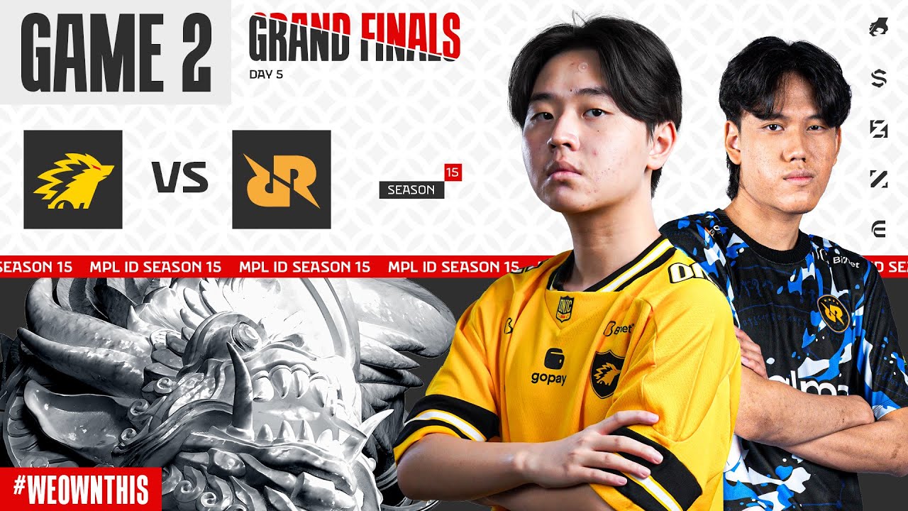 ONIC vs RRQ HOSHI | GRAND FINALS | Game 2 | #MPLIDS15