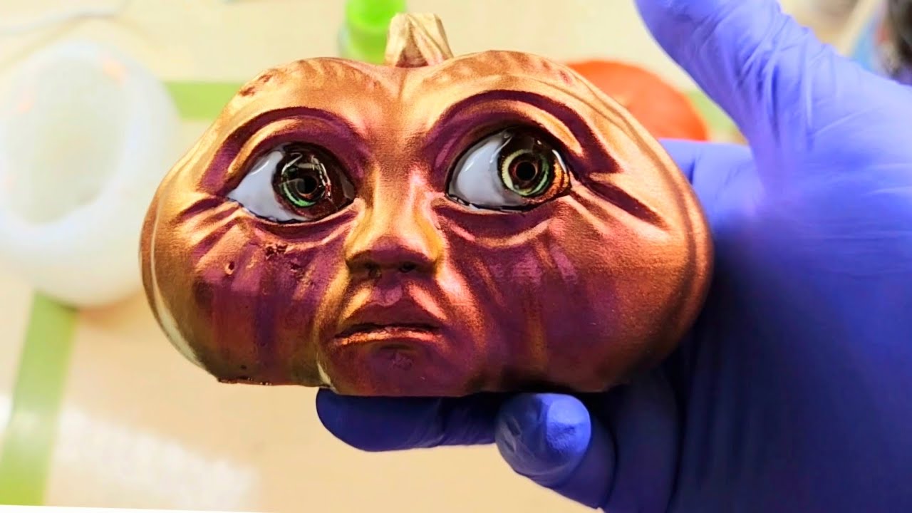 I RE-MADE The FAT Epoxy Resin Pumkin!  You've GOT to TRY This!! 🎃