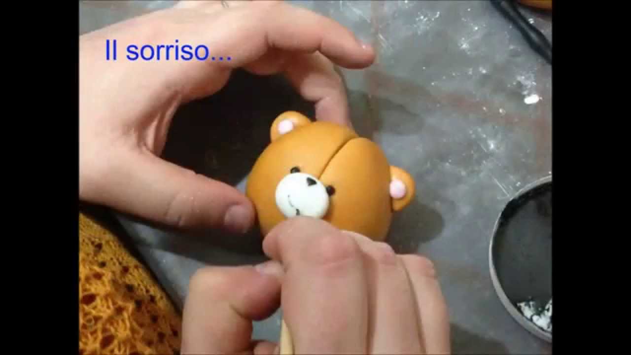 Orsetto in pasta di zucchero