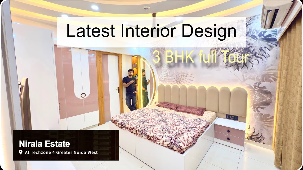 Luxury Interior Design || small budget big makeover Nirala Estate Phase 2 #Noida #bestinteriorflat