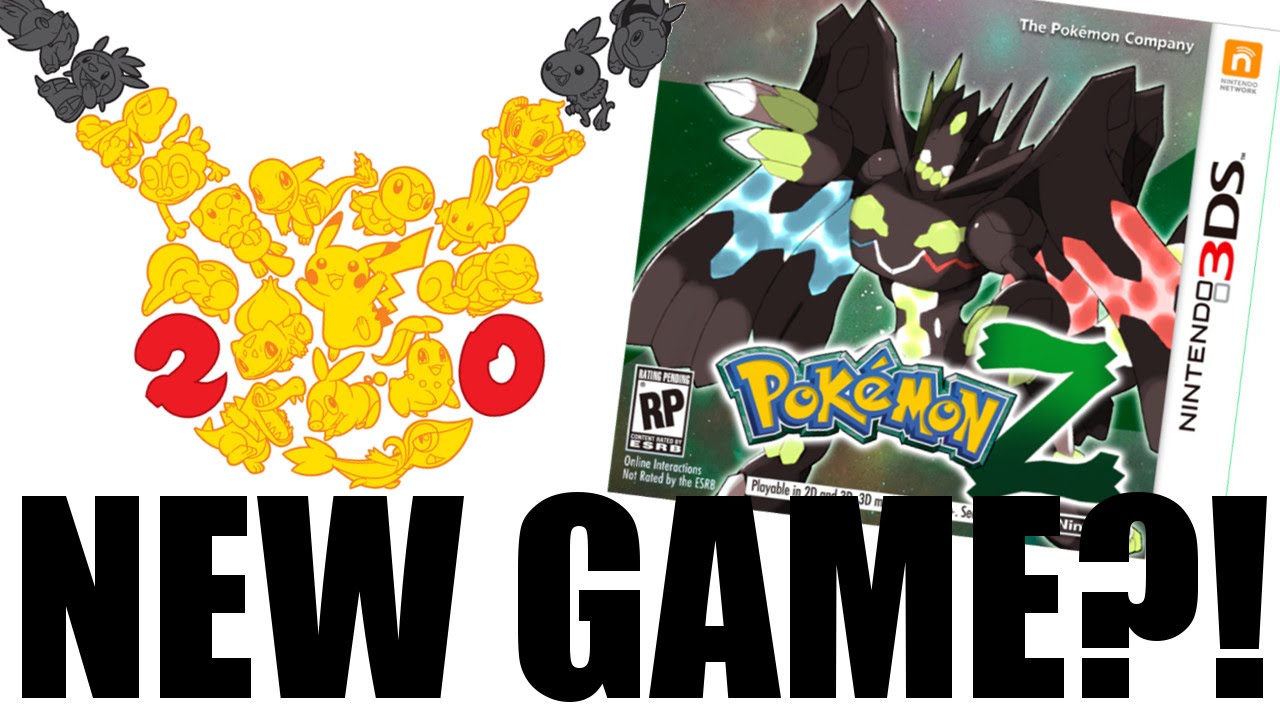 New Game Next Month?! - Pokemon 20th Anniversary