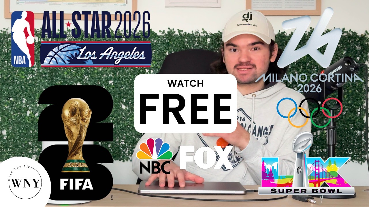 Как бесплатно смотреть Чемпионат мира по футболу FIFA 2026 и Олимпийские игры в США.