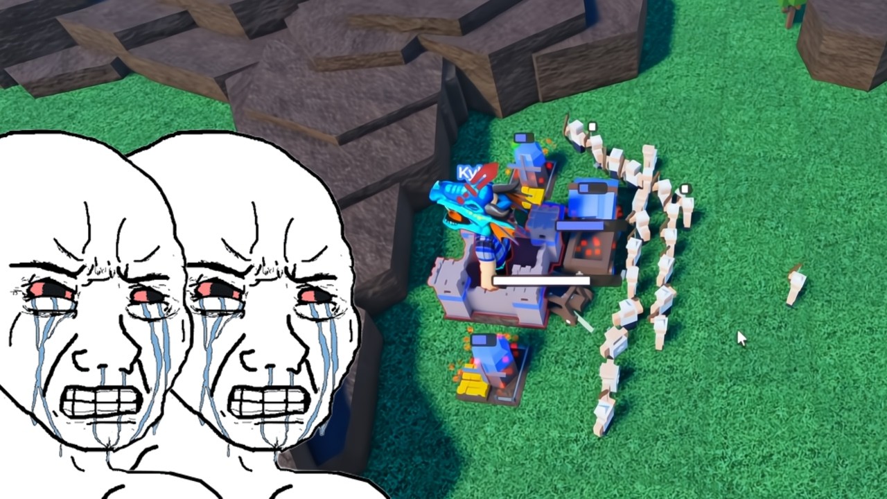 They LEFT in  2v2 - Medieval RTS