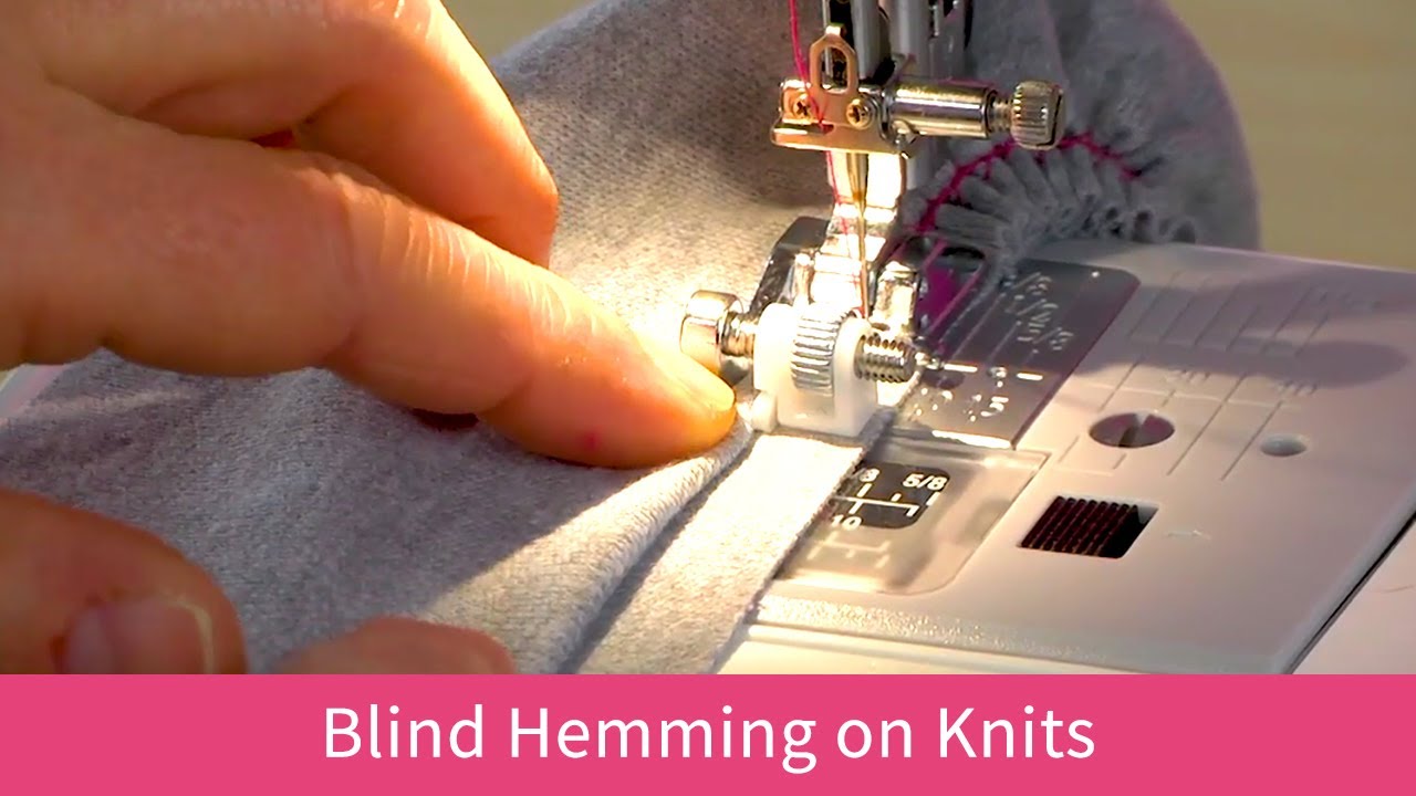 How to Blind Hem on Knits on the Baby Lock Joy