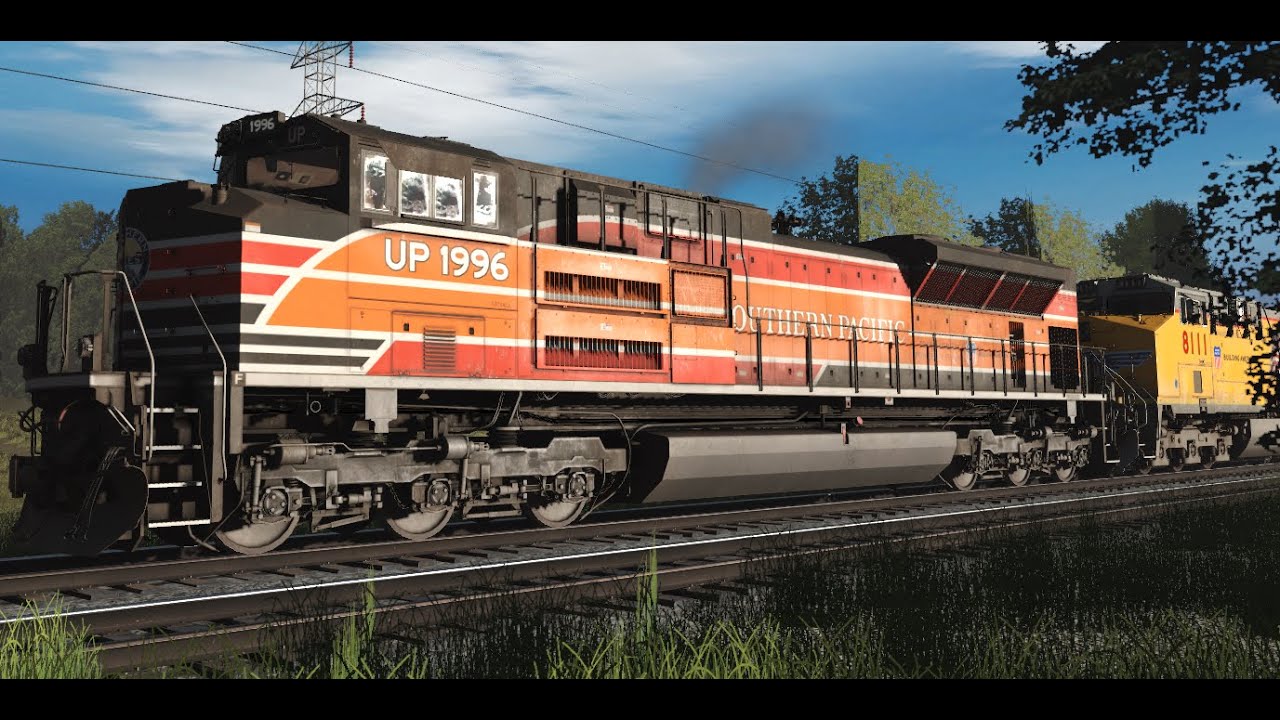 Trainz 2022 Chasing UP 1996!