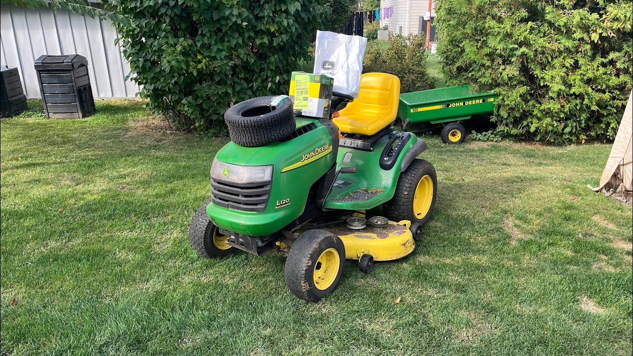 How to service a John Deere lawn mower